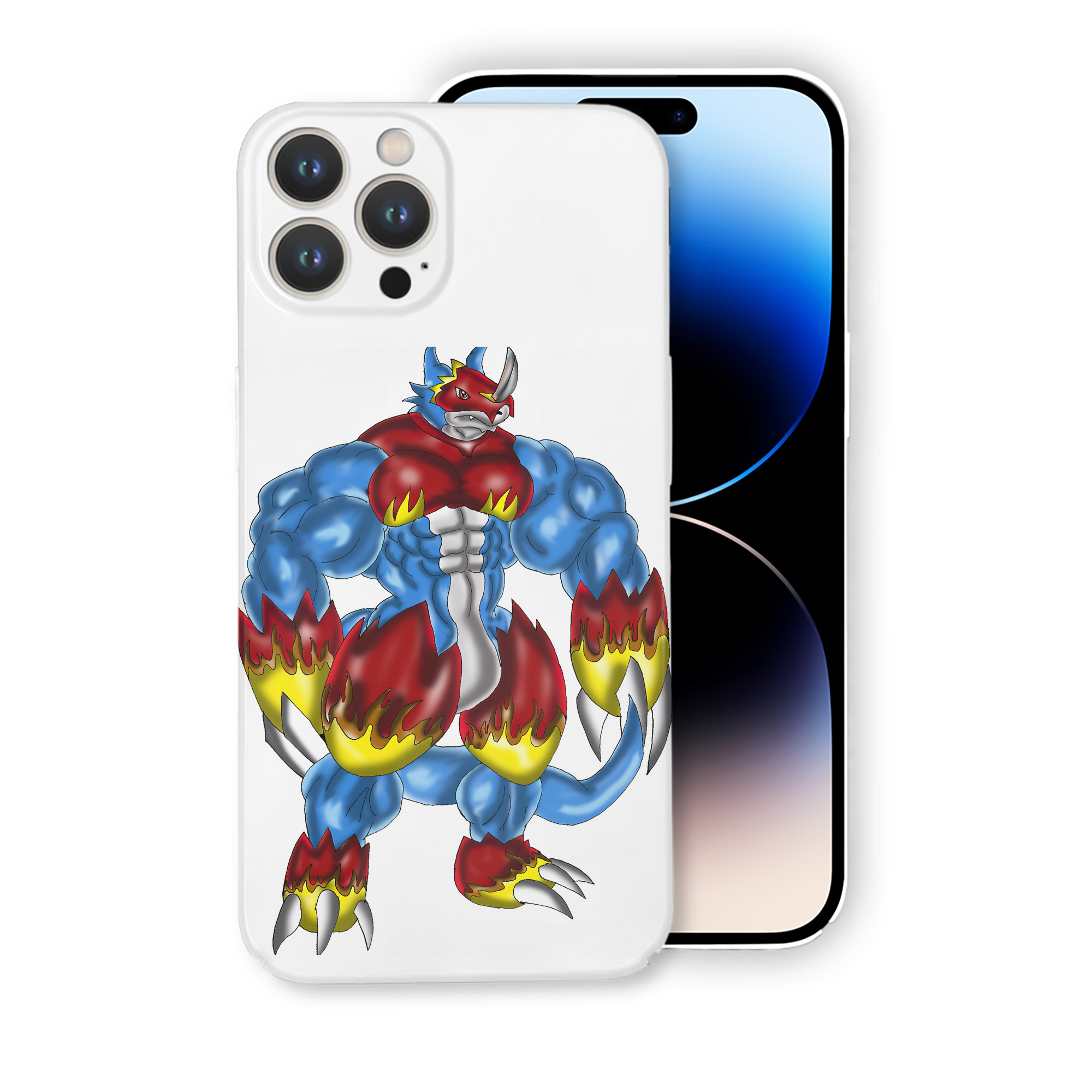 （画像用） Digimon デジタルモンスター/デジモン 【iPhone 14シリーズ対応】ハードケース